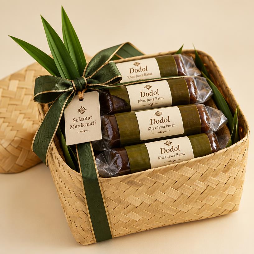 Hampers besek bambu